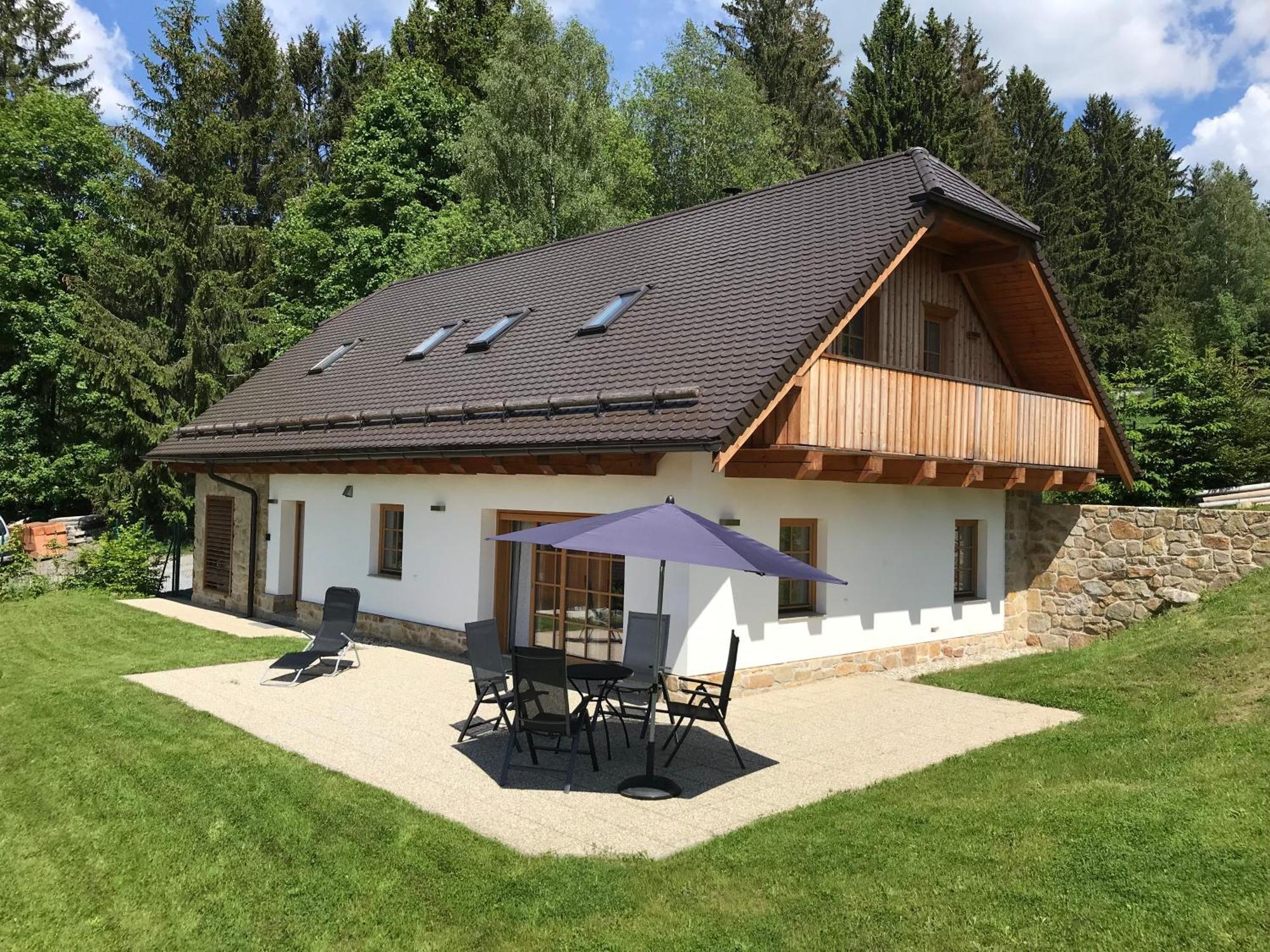 Chalupa Pecival Lipno Lipno nad Vltavou Luaran gambar