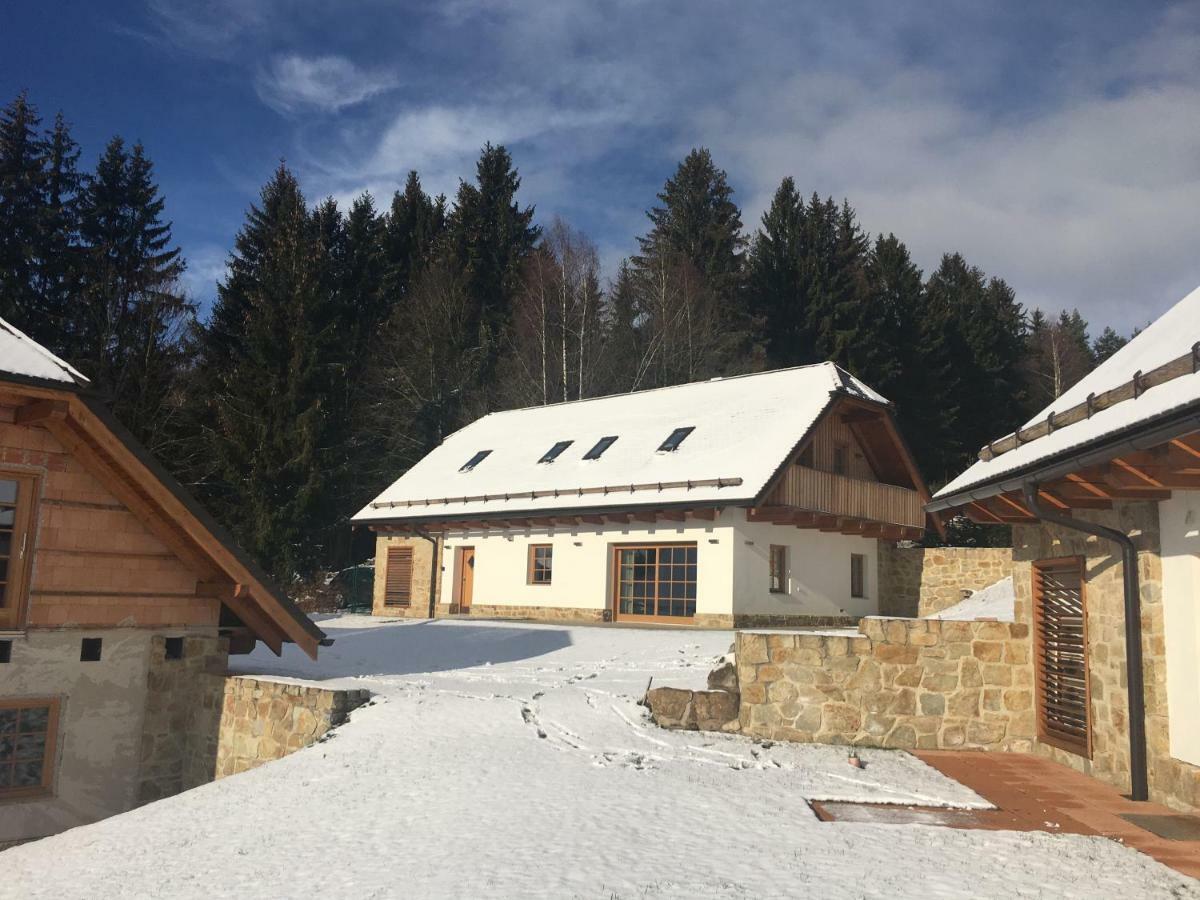 Chalupa Pecival Lipno Lipno nad Vltavou Luaran gambar